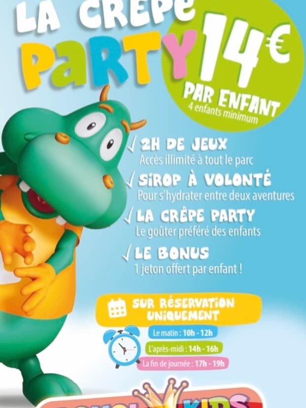 Crêpe Party Vacances