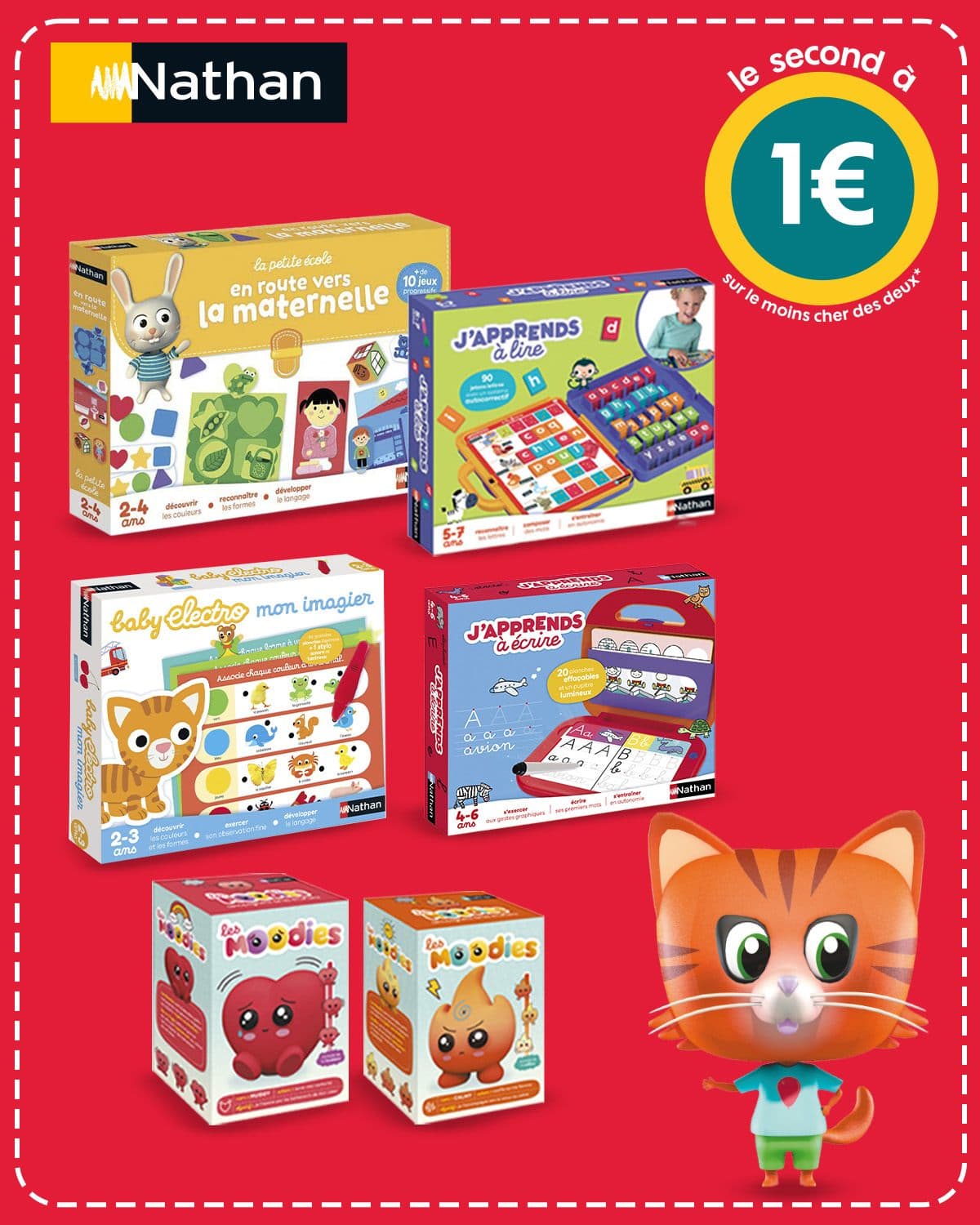 Le 2ème à 1€