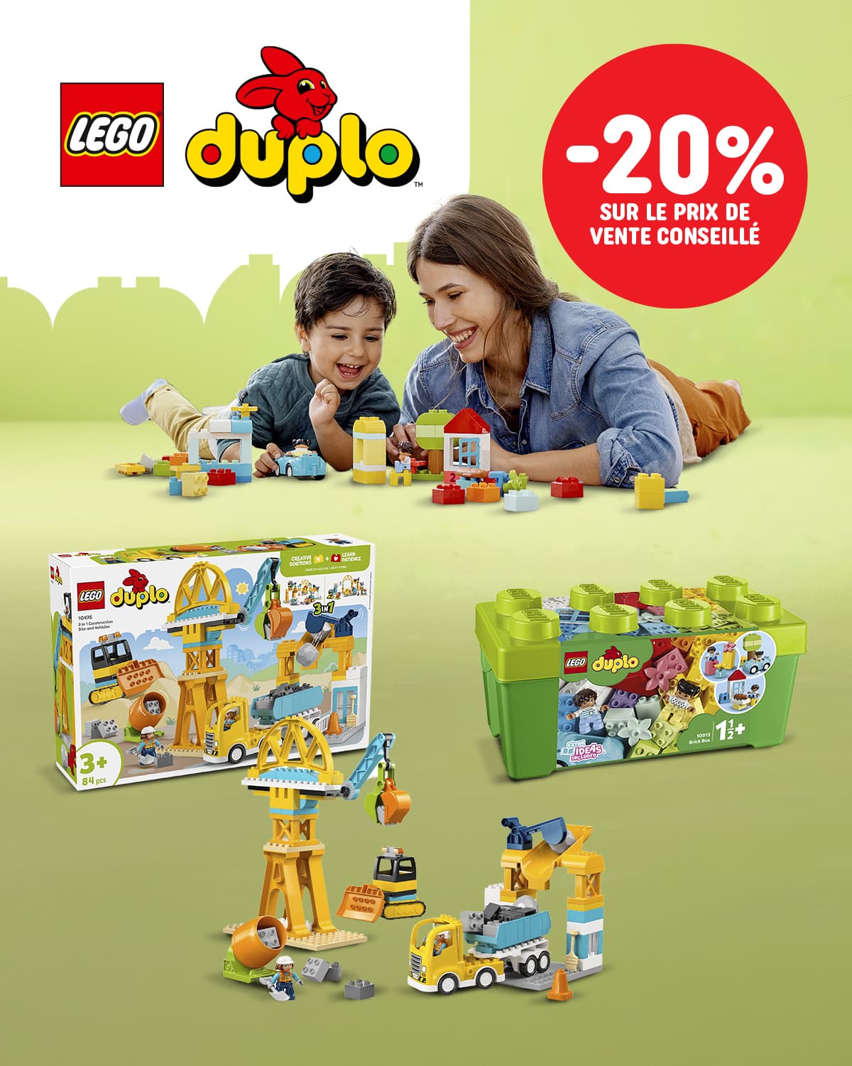 20% sur LEGO DUPLO
