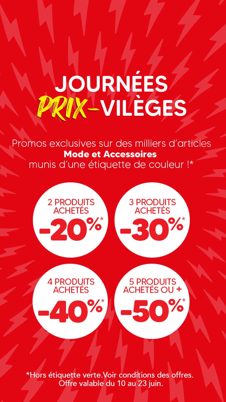 Journées Prix-Vilèges Mode