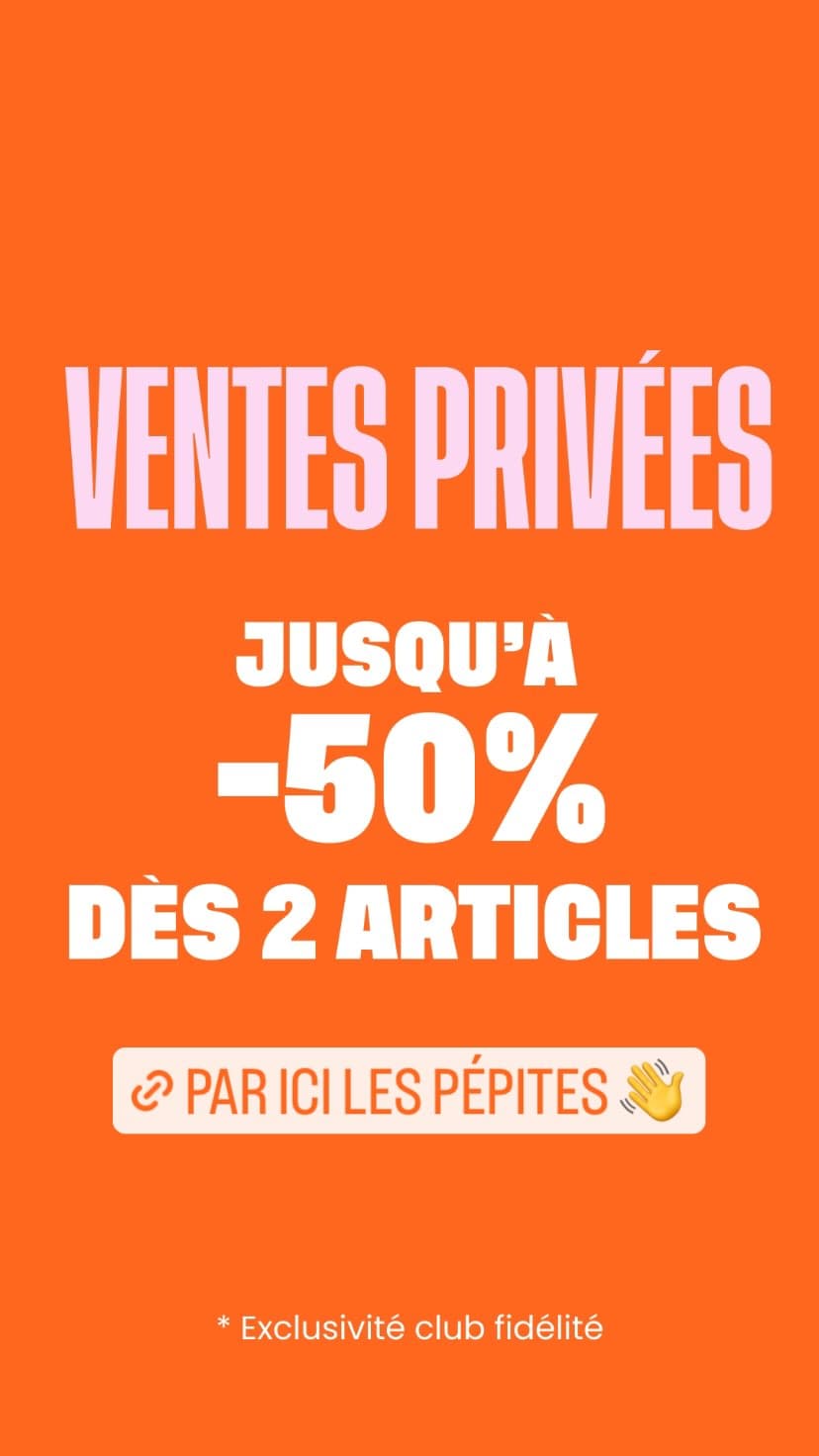 Ventes privées exclusives